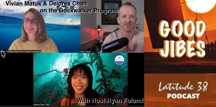 podcast screen grab with Delores, Vivian, and Ryan