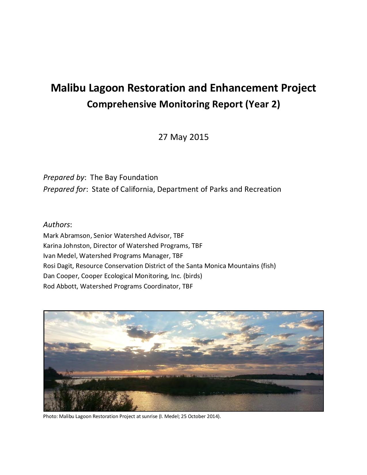 malibu-lagoon - Malibu-Lagoon_Comprehensive-Monitoring-Report_Yr2_web_secured-page-001